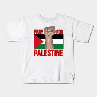 Pray for Palestine Kids T-Shirt